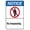 Warning Sign 3, variant on No Trespassing Warning Sign, Security Safety Metal Sign - 8"x12" Vintage Caution Poster Decor for Business Office Home Street Road Use