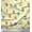Creamish Yellow, variant on Soimoi Cotton Cambric Fabric Numbers & Alphabets Text Decor Fabric Printed Yard 56 Inch Wide