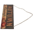 thumbnail image 4 of Tablero de bienvenida colgante, placa colgante de madera para colgar en puerta, placa colgante de madera, funcionamiento suave, 4 of 8