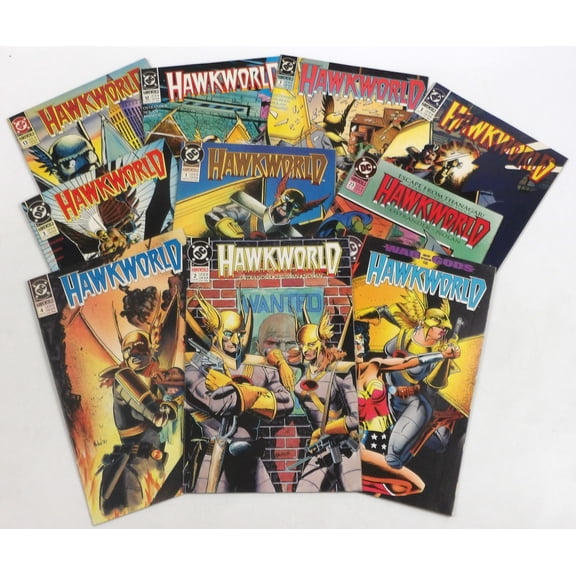 Hawkman: Hawkworld Value Bundle 10-Pack of Comic Books - DC Comics - Justice League