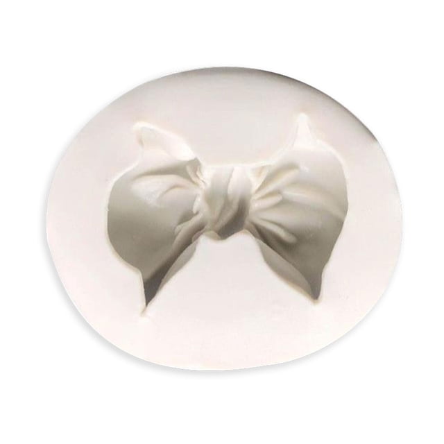 Billuyoard Molde de pastel de silicona con lazo, moldes de Chocolate, herramientas de resina para cupcakes, herramienta de decoración de Fondant, Herramientas y accesorios para hornear