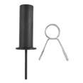 thumbnail image 1 of ETHZZLE 1Set Barbell Spring Clamp Weight Plate Pin for Strength Training Gym Equipment Black, 1 of 8