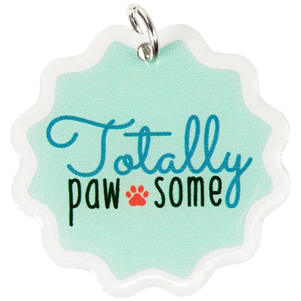 Free Engraving Marble Dog Tags, Personalized Collar Dog Tag, Free