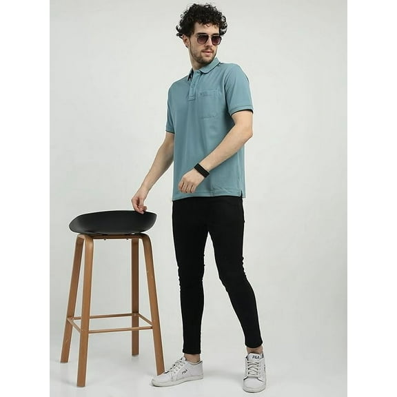 Classic Polo C&C SIGNATURE Men's Polo Neck Half Sleeve Authentic Fit Cotton T Shirt