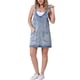 thumbnail image 2 of INSPIRAR CHIC Vestido de Mujer Overoles de Mezclilla Sueltos Casual Sin Mangas Vestidos Mini Azul Claro 2XL, 2 of 6