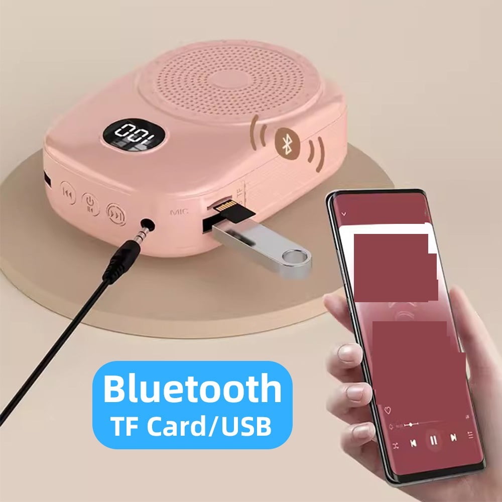 8W 4600mAh Wireless Voice Amplifier Multifunctional Portable Personal Voice Speaker ,True Acoustic Power Amplifier