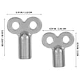 thumbnail image 2 of AURARMLET 10Ud Llave Para Radiador De Aire Metal Universal Para De Escape Resistente, 2 of 6