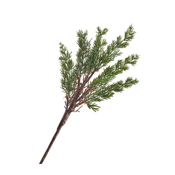 Christmas Scene Decoration Simulated Red Berry Branch Arrangement Desktop Display with Realistic PVC Material Decor Ornament