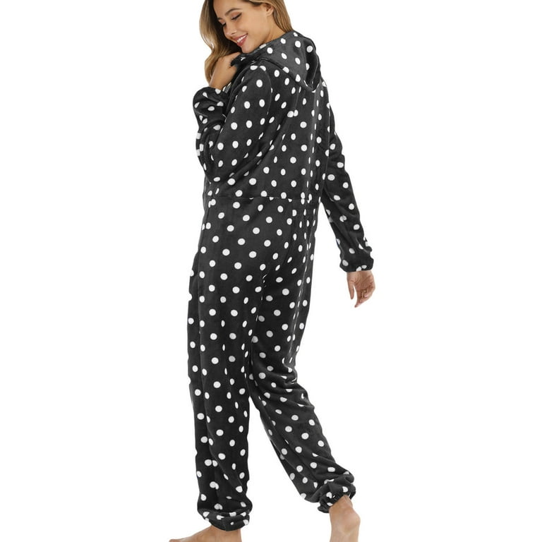 The Big Softy - Adult Onesie Pajamas for Women, Teddy Fleece Womens Onesie Pajamas, Fuzzy Pajama Onesies for Women, Teens Pjs
