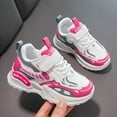 thumbnail image 2 of Hessimy Autumn And Winter New Leather Rubber Sole Non Slip Children'S Casual Sports Shoes (Pink,1), 2 of 9