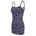 thumbnail image 5 of Ladies Elegant Sling Sleeveless Sexy Dress Animal prints, 5 of 6