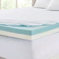 thumbnail image 2 of Gracie Mills Vince 4-Inch Gel Memory Foam Mattress Topper with Cover - GRACE-7511, 2 of 4