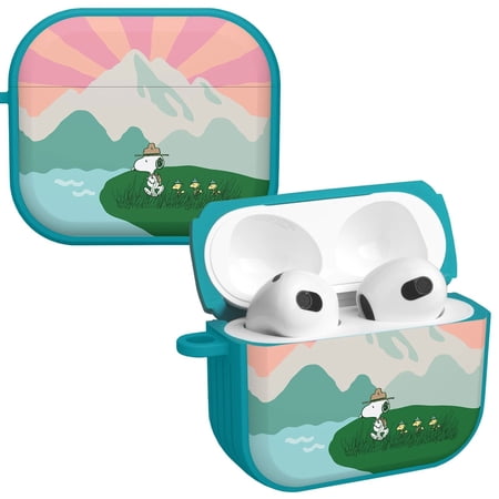 Peanuts Beagle Scouts HDX Case Cover Compatible with Apple AirPods Gen 3 (The Great Outdoors) by Affinity Bands