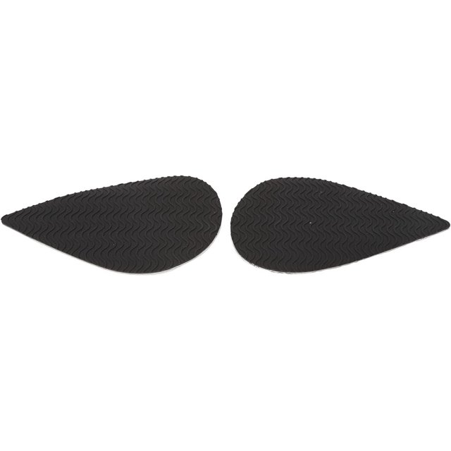 HUGFEGWE 2pcs Pointed Toe Sole Anti Slip Sticker,Noise and Shock Absorbing Pad,Shoe Bottom Protector Shoes Cushion,Water Ripple Self Adhesive Wearable Sole Protector for High Heels Boots CA919-108036