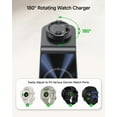 thumbnail image 4 of SwanScout 3 in 1 Wireless Charging Station for Garmin Watch Vivoactive 5/Forerunner 55/Instinct/Fenix/Epix 2, Charger Stand for Galaxy S25/S24/S23, for iPhone 17/16/15, for AirPods, 4 of 9