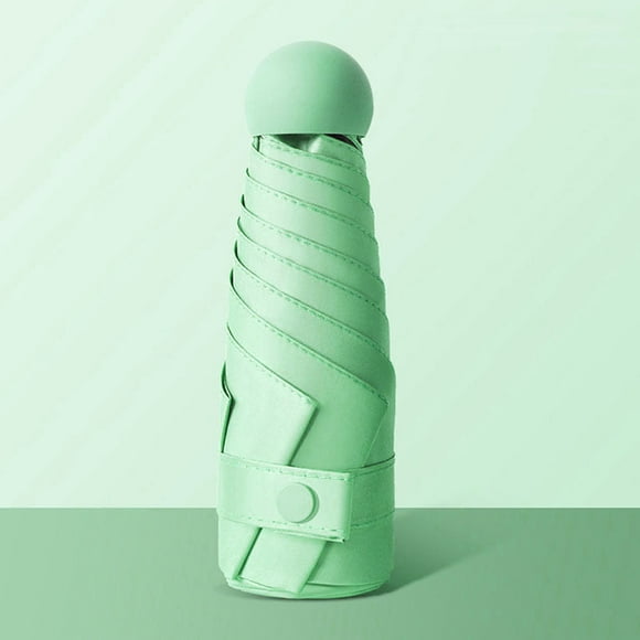 Xihbxyly Sombrilla Portátil con Protección Uv Upf 50+, Ligera y Práctica, Plegable y Compacta, Ideal para Exteriores, Ideal para Todas Las Edades y Tamaño Pequeño.