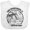 AA-White, variant on Inktastic Summer Vacation Mode Fort Myers Beach Florida Boys or Girls Baby Bib