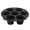 Black, variant on Silicone Air Fryer Pan NonStick Cupcake Baking Multifunctional EasyClean
