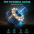 thumbnail image 2 of Steauty 12V Fuel Transfer Pump, 85 GPH Gas/Diesel with 11.5 ft Power Cable for Vehicles, Boats, Equipment, 2 of 7