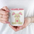 thumbnail image 3 of CafePress - Easter Bunny Spring Mug - 11 oz Ceramic Mug - Novelty Coffee Tea Cup, 3 of 3