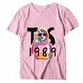 thumbnail image 1 of Mejor Belleza para mujer, estilo clásico, para conciertos, para amantes de la música, de 1989, de moda, para niñas y niños Purple Pink XL, 1 of 4