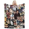 thumbnail image 2 of Blanket Luke Hemmings Ultra-Soft Micro Fleece Wollen Blankets Throw Blankets Carpet Gift for Home Decoration,Decor Sofa,Office,Dormitory Bed car Camp Couch All Seasons, 2 of 6