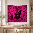 thumbnail image 5 of Pink Cat and Cauldron Tapestry, 5 of 7