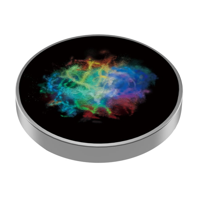 Colorful Luminous Galaxy Star Decompression Stainless Steel Toy Cosmic Luminous Desktop Rotating Toy