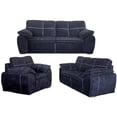 thumbnail image 1 of Sala Kessa Muebles Genova 3 2 1 Negro, 1 of 2