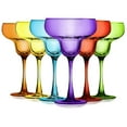 thumbnail image 1 of TableTop King 9.5 oz Wine Glasses, Stemmed Style, Full Accent, Party Color, Set of 6, 1 of 1