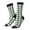 3 Black, variant on Scottish Checkered Crew Socks for Men & Women, Breathable Casual Athletic Ankle Socks