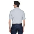 thumbnail image 3 of UltraClub 8540 Men's Whisper Piqué Polo, 3 of 3