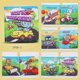 thumbnail image 5 of Libros de Tela Suaves Sunnimix para Bebés Juguete Educativo Temprano, 5 of 8