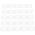 thumbnail image 2 of Masteelf 1 Set 250pcs Plastic 8 Shaped Bra Buckle Shoulder Strap Non-slip Adjusted Buckle Non-slip Bra Adjuster (16L=10.0 MM,24L=15.0 MM,6MM,8MM,12MM Transparent), 2 of 8
