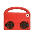 thumbnail image 3 of SaniMore Case for Samsung Galaxy Tab A8 10.5" 2022 SM-X200/X205, Galaxy Tab A8 10.5" Case for Boys Girls Car Wheel Design, Shockproof Light Weight Handle Stand Protective Cover Child, Red, 3 of 8