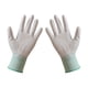 thumbnail image 2 of Sonducket Guante protector de trabajo para hombres y mujeres, guantes de nailon transpirables antideslizantes, Protector de manos para guantes y mitones Blanco L, 2 of 6