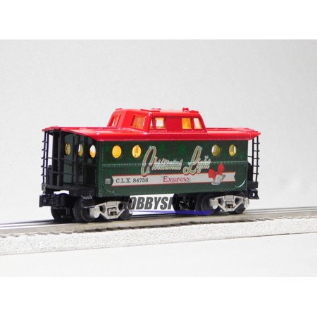 Christmas Light Express Illuminated Caboose O Gauge