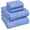 Baby Rainbow, variant on RUVANTI 100% Organic Cotton Sheets - Queen Sheet Set - 4 Piece Percale Weave Bedding, Crisp, Cooling & Breathable, Soft & Durable, 16" Deep Pocket, Hotel Quality Sábanas - Bit of Blue