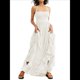thumbnail image 1 of Vestidos Largos Bohemios Sexys de Verano Sin Espalda para Mujer S, 1 of 5
