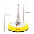 thumbnail image 2 of 2 Inch Disc Sanding Polish Polishing Pad Backer Plate 3mm Shank, 2 of 6