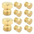 thumbnail image 1 of Thinsony 10pcs/set Brass Jet Nozzles For Burner Parts Hexagon Wide Application Widely Used Suitable For 1Set, 1 of 6