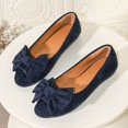 thumbnail image 5 of Women Casual Shoes Bow Decor Slip On Ballet Shoes Soft Sole Elegant Footwear For Work Travel And Daily Occasions ,Us Size:6, 5 of 9
