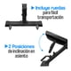 thumbnail image 5 of Banco Multiposiciones Tayga Negro, 5 of 6