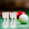 thumbnail image 2 of 2 Pcs 57.2mm 52.5mm Boule de Queue Positionneur de Billard Localisateur de Billard 57.2mm, 2 of 10