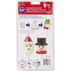 Wilton 2115-1798 Marshmallow Candy Mold, Snowman and Santa