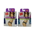 thumbnail image 1 of Hanes Culottes Bikini en Microfibre Lissant Signature pour Femmes, Lot de 4, 1 of 8