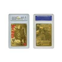 1997 Michael Jordan Fleer Z-Force 23K Gold Card RED HOLO Ltd 5,000 - Gem Mint 10