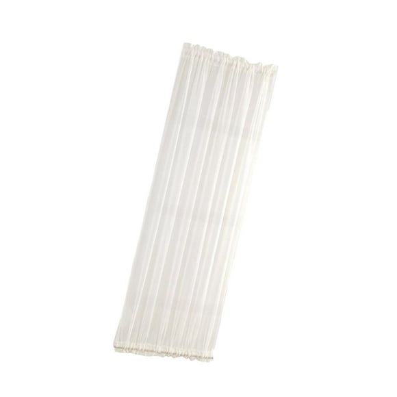 Tnarru French Door Curtain Door Panel Solid Color Versatile Fashion Window Curtain Front Door Drape for Bedroom Apartment Restaurant 25inchx72inch