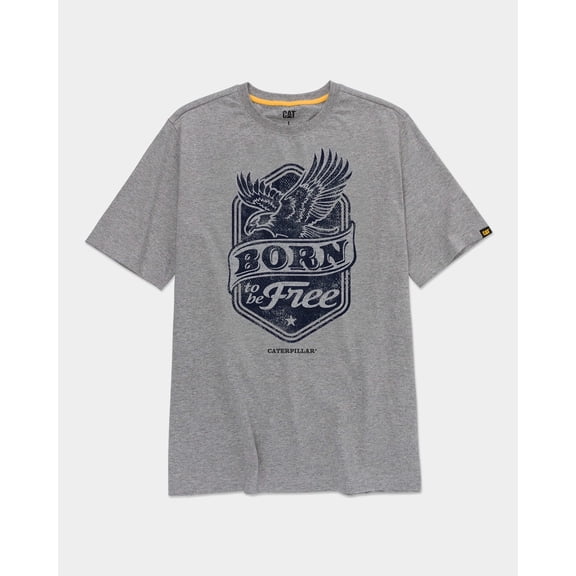 Men's Born Free Graphic T-Shirt | CAT® WORKWEAR