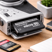 SANOXY Compatible Micro SD Adapter Memory Stick Pro Duo Single Slot Black